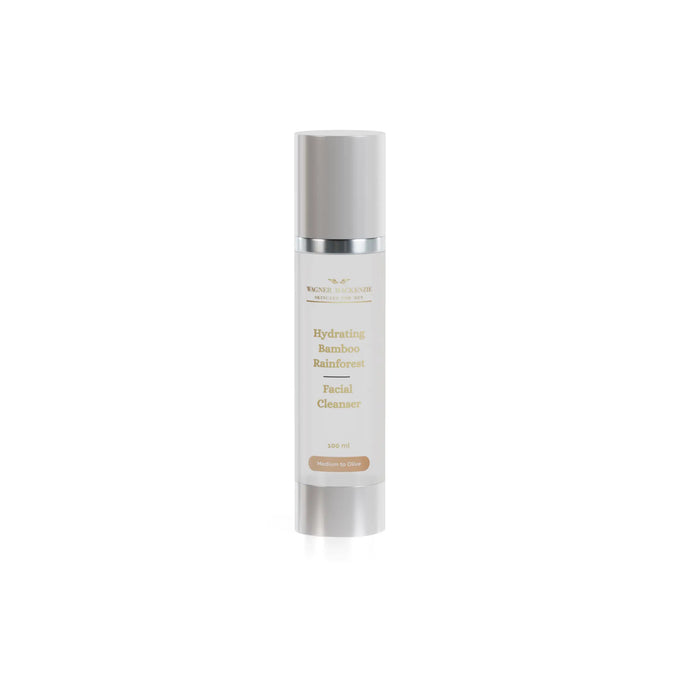 Wagner MacKenzie Skincare's Hydrating Bamboo Rainforest Facial Cleanser, for individuals with Medium to Olve Skin-tones
