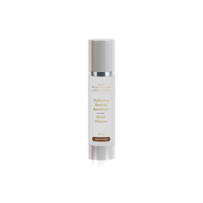 Wagner MacKenzie Skincare's Hydrating Bamboo Rainforest Facial Cleanser, for individuals with Brown to Dark Skin-tones